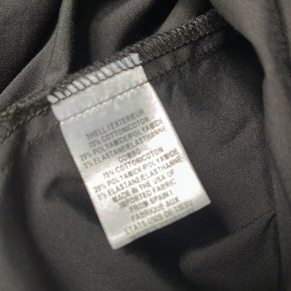 MILLY One Shoulder Ruffle Blouse Black White Size M - Picture 5 of 8